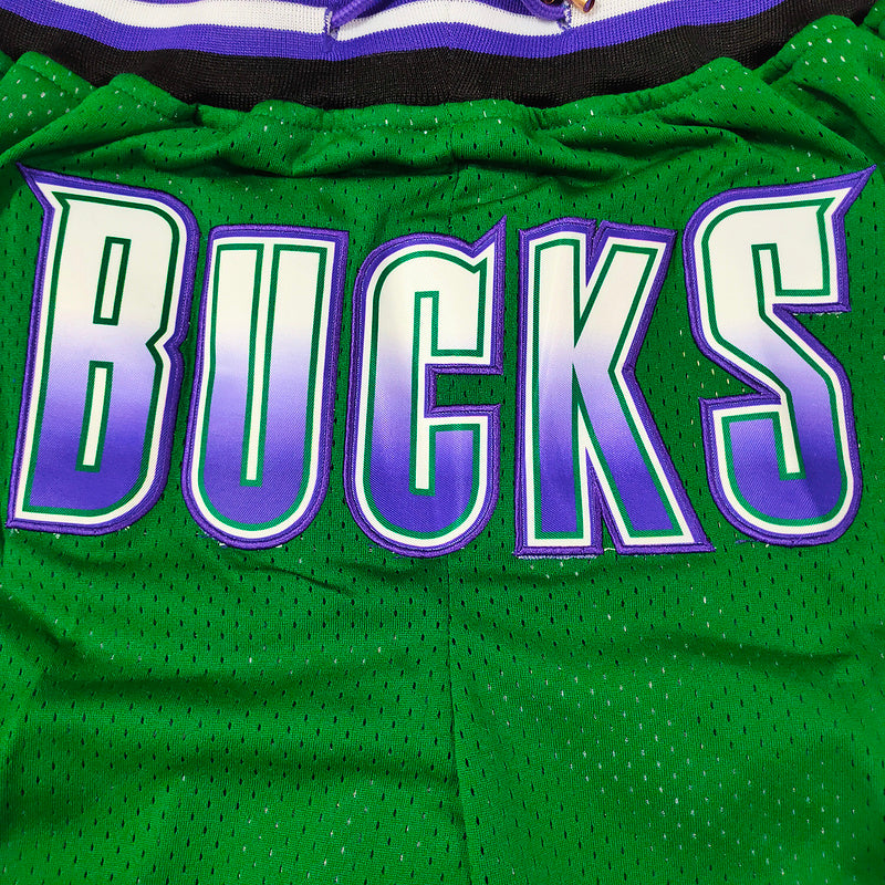 Shorts Size :S-M-L-XL-XXL-3XL --milwaukee bucks player Bucks Shorts