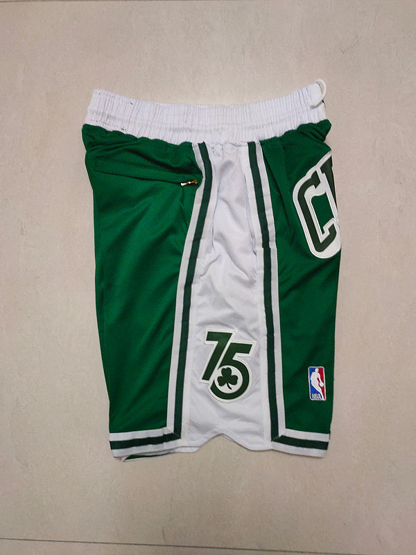 Size :S-M-L-XL-XXL-3XL---Basketball Boston Celtic Shorts