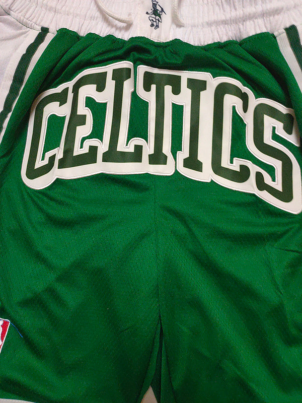 Size :S-M-L-XL-XXL-3XL---Basketball Boston Celtic Shorts