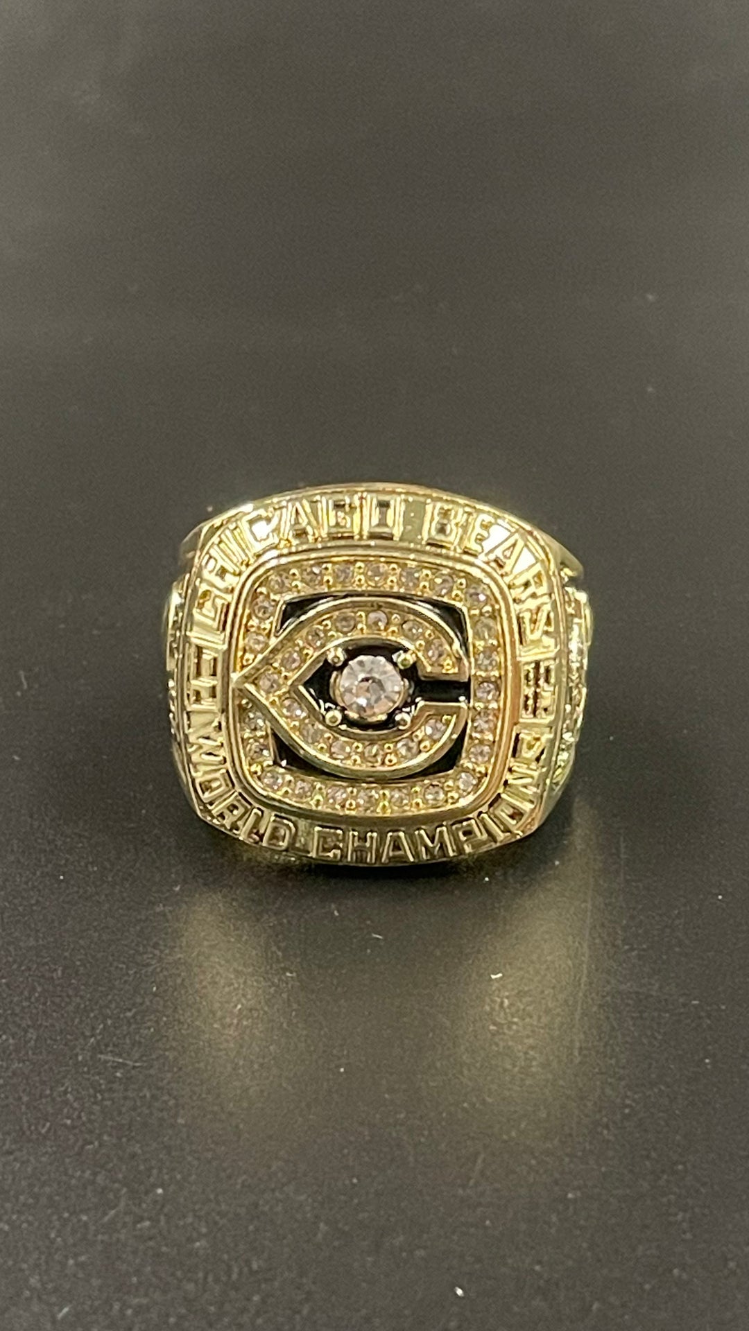 NFL 1985 chicago bears  Championship Rings (Gold & Silver Verison)