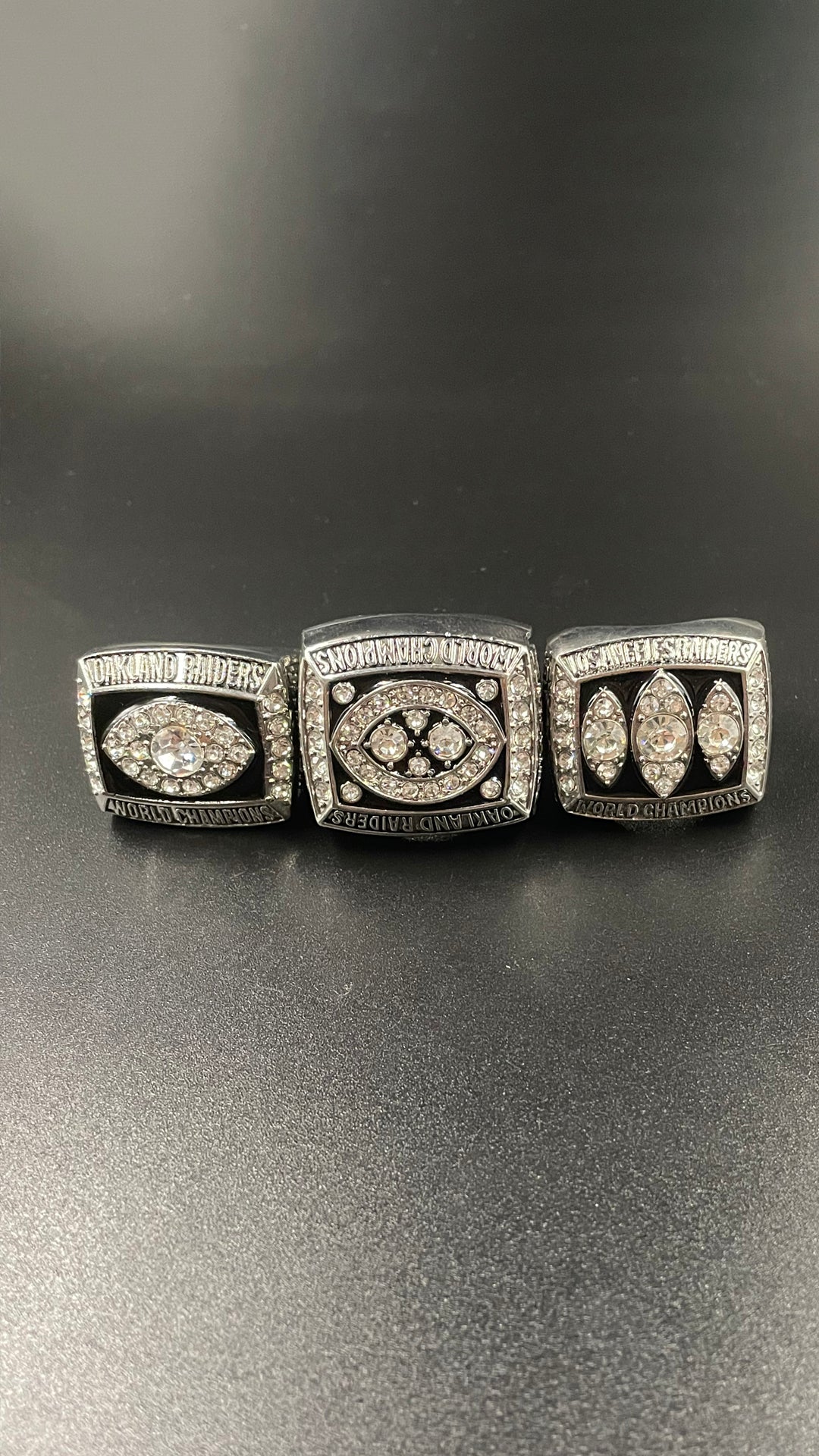 NFL  1976 1980 1983 Oakland Raiders Championship Rings