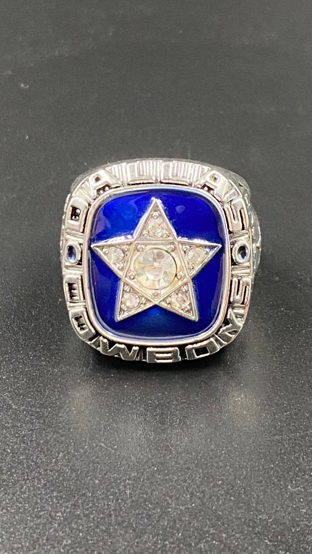 NFL Dallas Cowboys 1971 1977 1992 1993 1995 Championship Rings （Silver Verison)