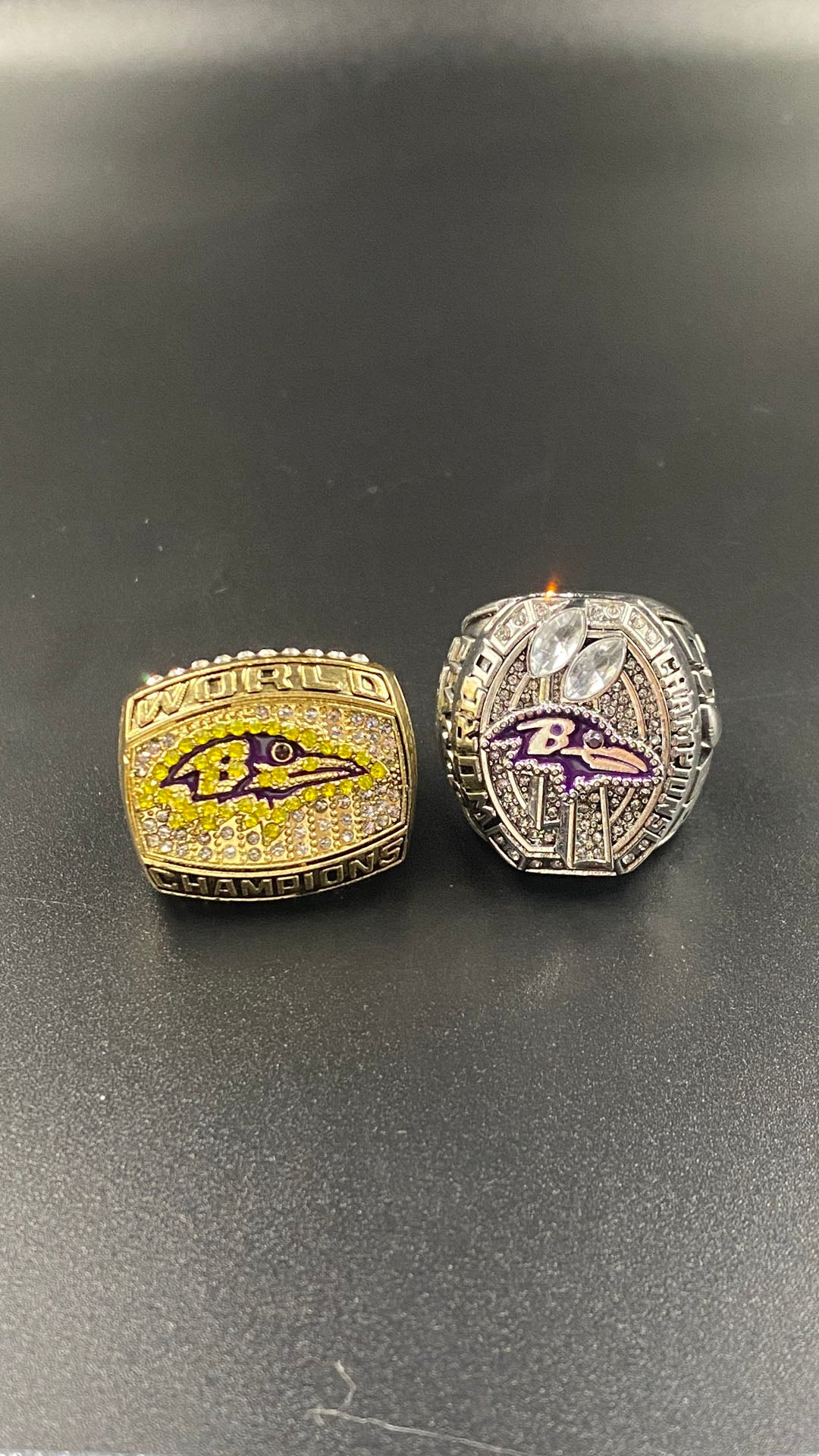 NFL Baltimore Ravens 2000 2012 Championship Rings