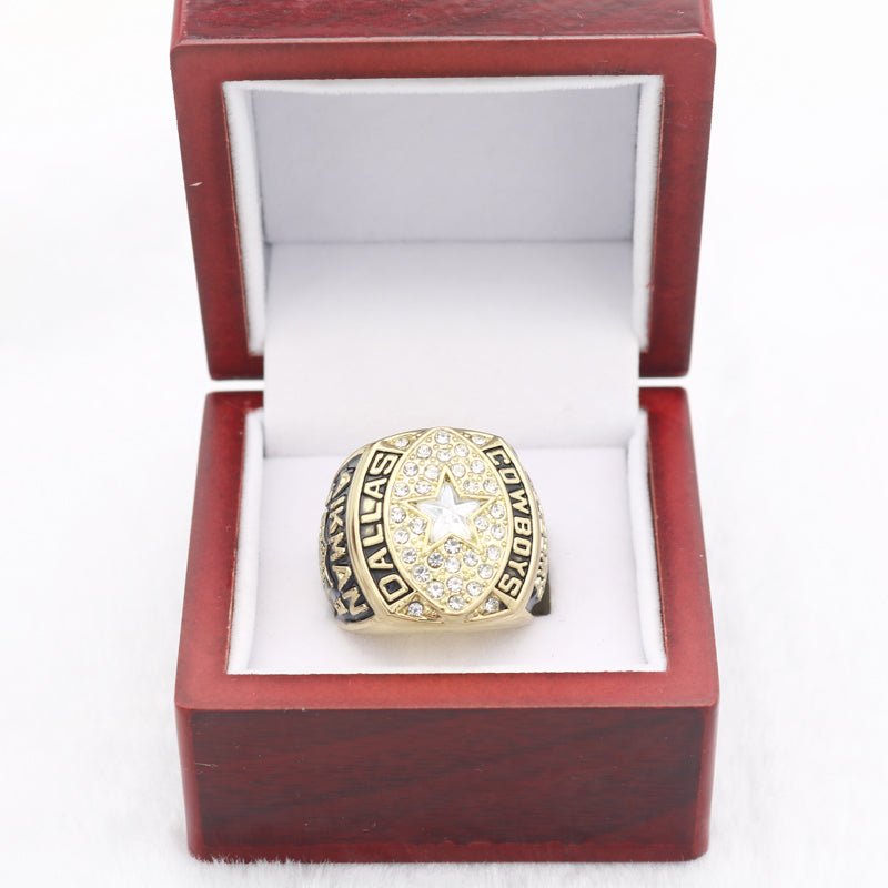 NFL Dallas Cowboys 1971 1977 1992 1993 1995 Championship Rings （Gold verions)