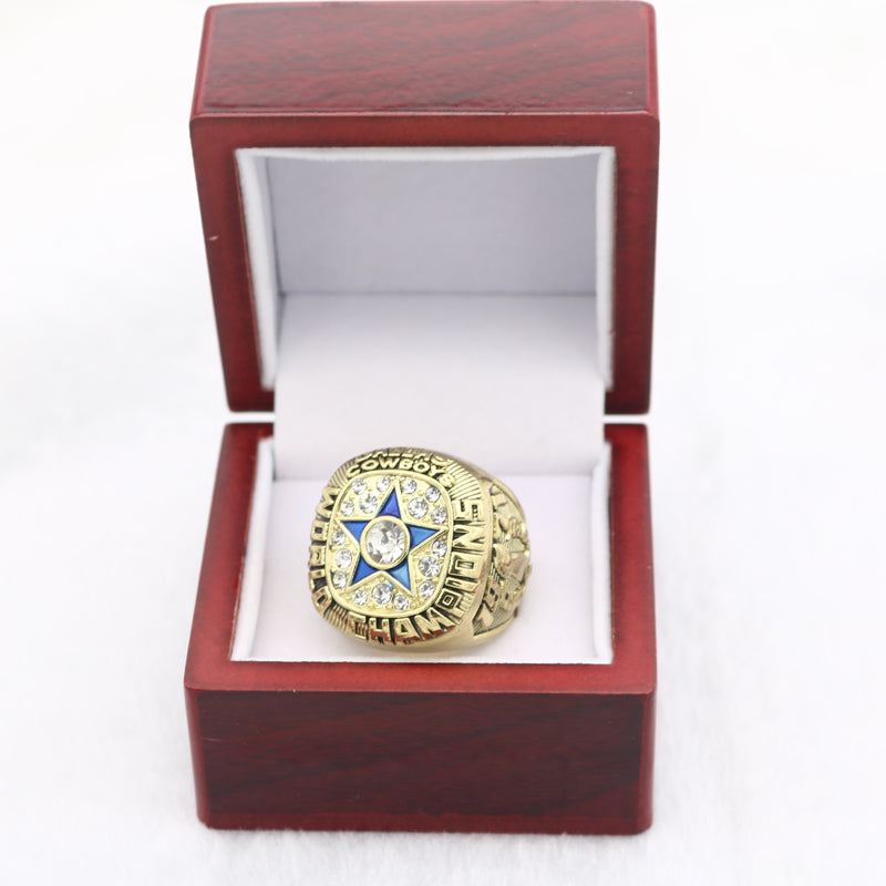 NFL Dallas Cowboys 1971 1977 1992 1993 1995 Championship Rings （Gold verions)