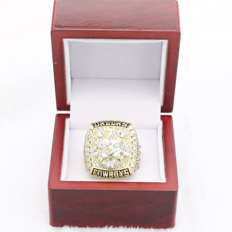 NFL Dallas Cowboys 1971 1977 1992 1993 1995 Championship Rings （Gold verions)