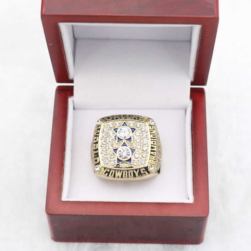 NFL Dallas Cowboys 1971 1977 1992 1993 1995 Championship Rings （Gold verions)