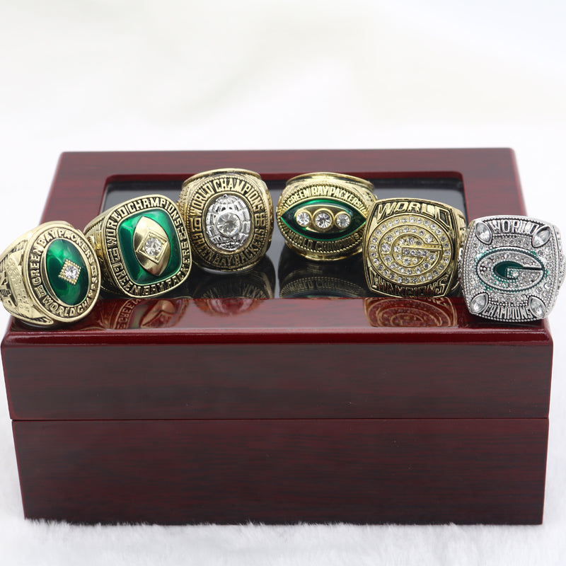 NFL Green Bay Packers 1962 1965 1966 1967 1996 2010 Championship Rings