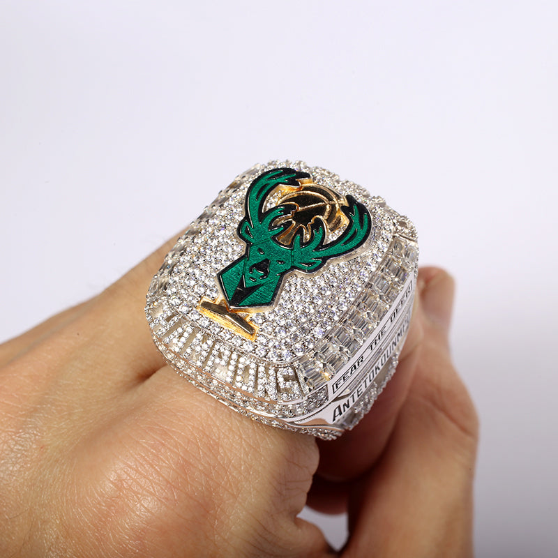 NBA 2021 Milwaukee Bucks championship rings